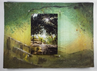mixed media fiber art photography