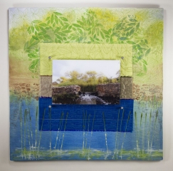 mixed media fiber art photography