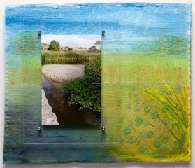 mixed media fiber art photography