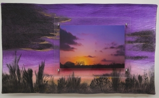 mixed media fiber art photography